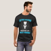 ラクトース不耐症 – トイレのマスターDairを見つける Tシャツ (正面フル)