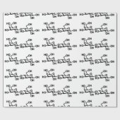 ラクトース ミルク 構造 ラッピングペーパー (フラット)