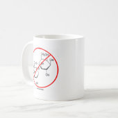 ラクトーゼ無し(乳糖不耐症) コーヒーマグカップ (正面左)