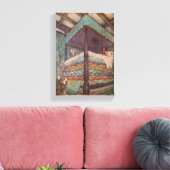 ラクハムフェアヤタルカンバスプリンセスアンドエンドウ キャンバスプリント (インサイチュ (リビング))