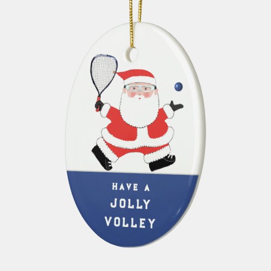 ラクパーソナライズされたエットボール2023クリスマス セラミックオーナメント (左)