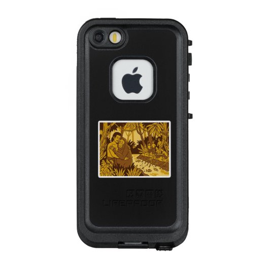 ラクプ・ベリアン LifeProof iPhoneケース (裏面)