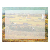 ラクラウで収穫、モンマジュールで… ノートパッド (正面)