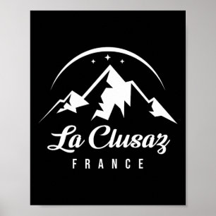 ラクラッツフランススキーリゾートスキーリゾートスキースノーボーディングソ ポスター