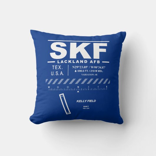 ラクランド空軍基地 SKF クッション (正面)