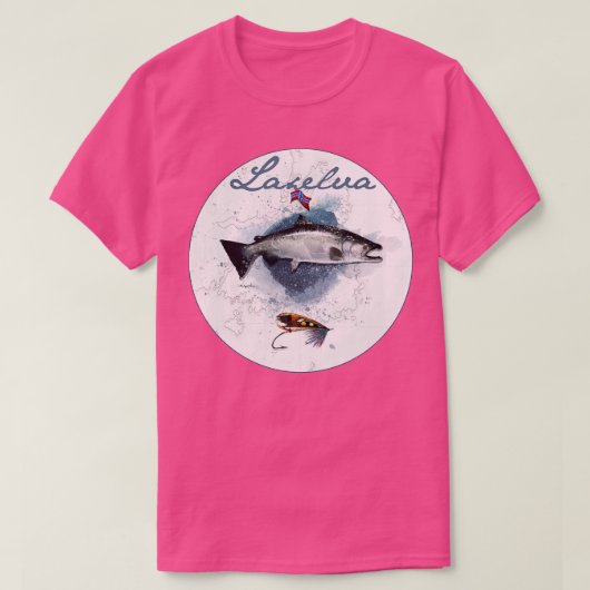 ラクレセルバノルウェー Tシャツ (デザイン正面)