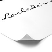 ラクレデの着陸 ポスター (角)