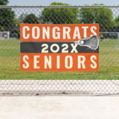 ラクロスおめでとうチームオレンジバナー 横断幕 (インサイチュ)