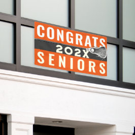 ラクロスおめでとうチームオレンジバナー 横断幕