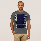 ラクロスが楽しい Tシャツ (正面フル)