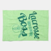 ラクロスのようなボス キッチンタオル (横)