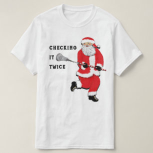 ラクロスのクリスマス Tシャツ