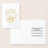 ラクロスのコーチかスポンサーは宴会カード感謝していしています 箔カード (ディスプレー)