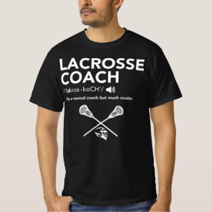 ラクロスのコーチ定義 Tシャツ