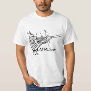 ラクロスのデザイン1 Tシャツ
