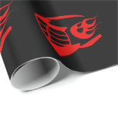 ラクロスのヘルメットのギフトの包装紙 ラッピングペーパー (ロールコーナー)