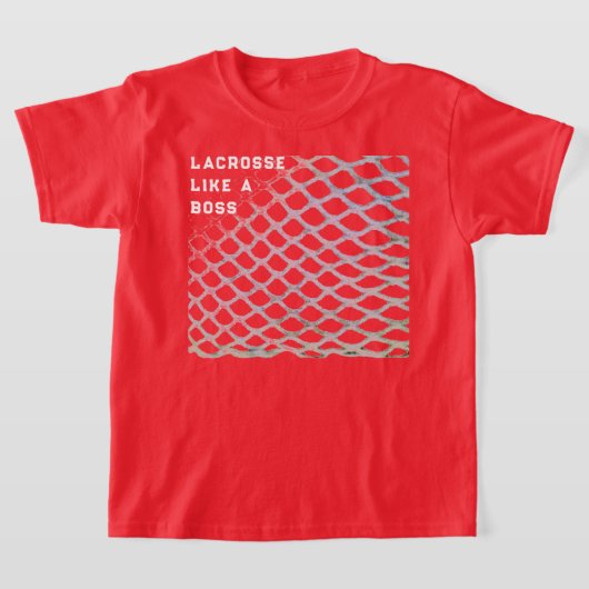 ラクロスのボス Tシャツ (レイダウン)