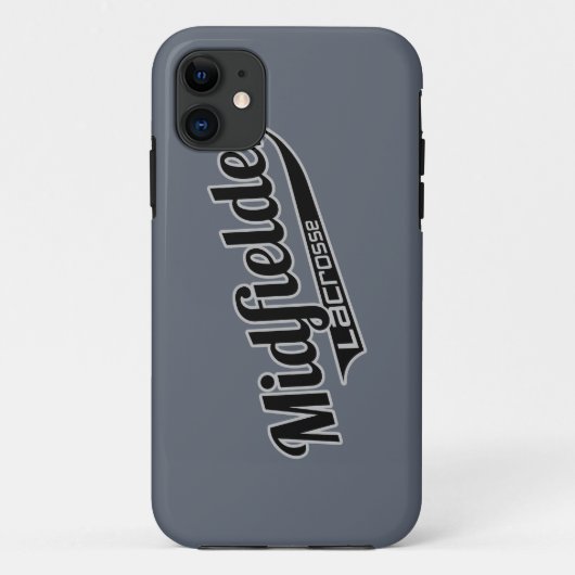 ラクロスのミッドフィールダーのiphone 5の場合 Case-Mate iPhoneケース (裏面)