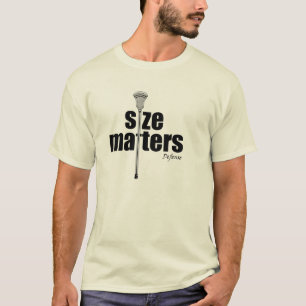 ラクロスのユーモアによって大きさで分類されるTシャツ Tシャツ
