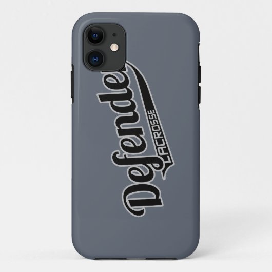 ラクロスの擁護者のiphone 5の場合 Case-Mate iPhoneケース (裏面)