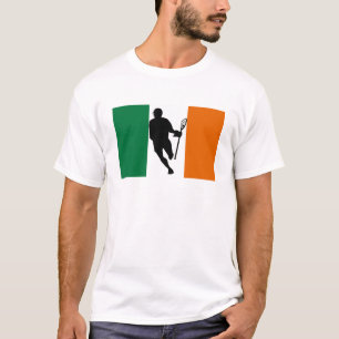 ラクロスの旗のIRockアイルランドのTシャツ Tシャツ