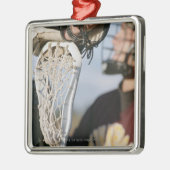 ラクロスの棒の手 メタルオーナメント (左)