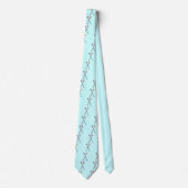 ラクロスの棒 ネクタイ (正面)