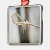 ラクロスの棒 メタルオーナメント (左)