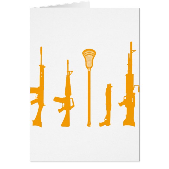 ラクロスの武器 (正面)