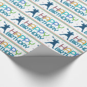 ラクロスの誕生日プレゼントの覆いの紙 ラッピングペーパー (角)