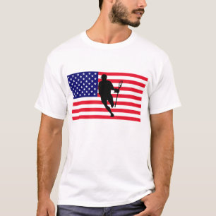 ラクロスのIRockアメリカのTシャツ Tシャツ