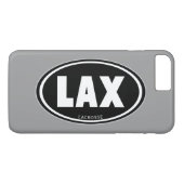 ラクロスのLAXのiPhone 7の場合 Case-Mate iPhoneケース (裏面(横))