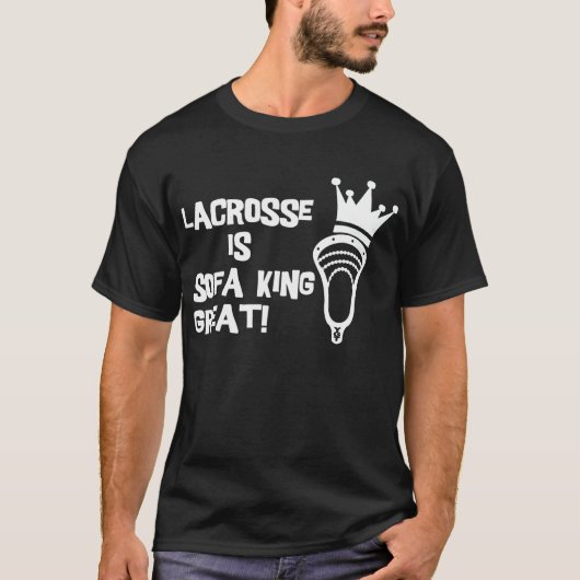 ラクロスのSofaKingの素晴らしい暗闇 Tシャツ (正面)