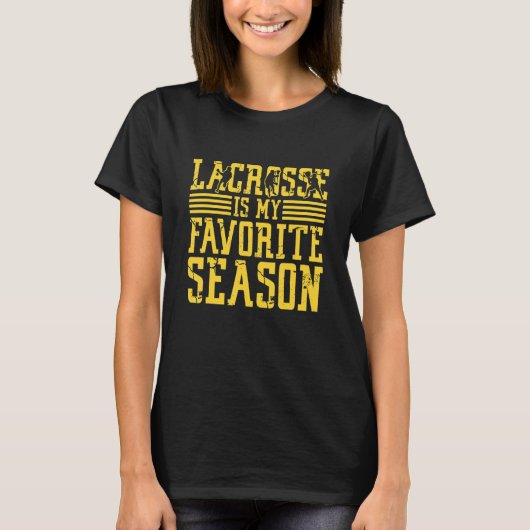 ラクロスはマイシーお気に入りのズラクロス選手 Tシャツ (正面)