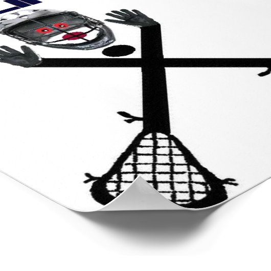 ラクロスは命 ポスター (角)