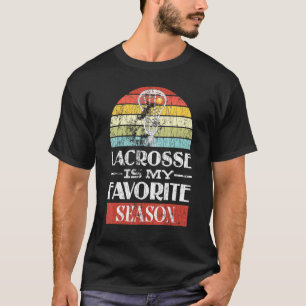 ラクロスは私のシーズお気に入りのンプレーヤーコーチGraphi Tシャツ