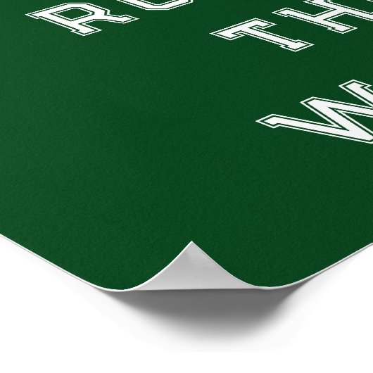 ラクロスやる気を起こさせるスポーツのポスター ポスター (角)