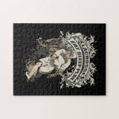 ラクロスを食べて下さい、眠らせて下さい、遊んで下さい ジグソーパズル (横)