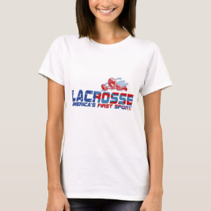 ラクロスアメリカの最初スポーツのギア Tシャツ
