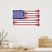 ラクロスアメリカズゲーム ポスター (キッチン)