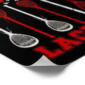 ラクロスアメリカンフラックススポーツ ポスター (角)