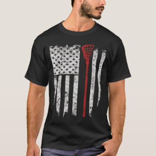 ラクロスアメリカ国旗フード付きスウェットシャツメンギフトフード付きスウェットシャツフー Tシャツ