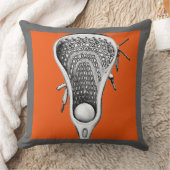 ラクロスオレンジ クッション (ブランケット)