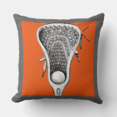 ラクロスオレンジ クッション (正面)