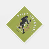 ラクロスカスタムデザイン紙ナプキン スタンダードランチョンナプキン (角)