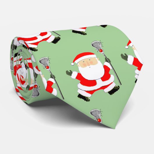 ラクロスガイのクリスマス ネクタイ (ロール)