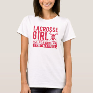 ラクロスガールギフト – 女性のLAX – レディースラクロス Tシャツ