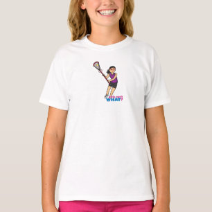 ラクロスガール-中 Tシャツ