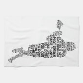 ラクロスキッチンタオル キッチンタオル (横)