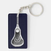 ラクロスキープサケリカリキチェーン キーホルダー (裏面)